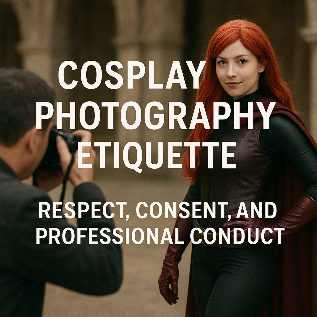 Cosplay Photography Etiquette: Respect, Consent, and Professional Conduct